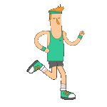 A person Running